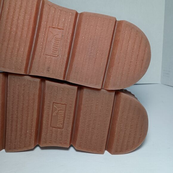 Fenty x PUMA Cleated Creeper Rosin By Rihanna 366268-01 Womens 9.5 Green Suede - Picture 14 of 16